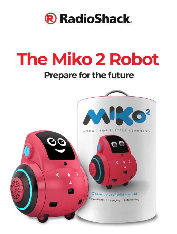 Radio Shack introduces the The Miko 2 Interactive Teaching Robot | The
